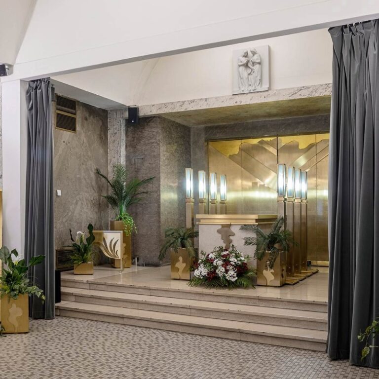 Krematorium Strašnice – Malá obřadní síň Praha
